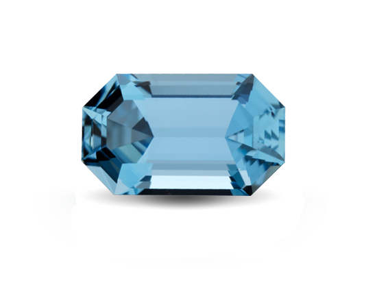Aquamarine gemstone collection