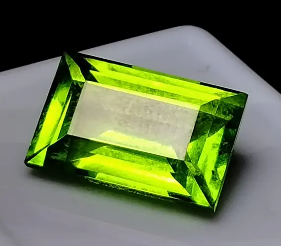 Peridot gemstone collection
