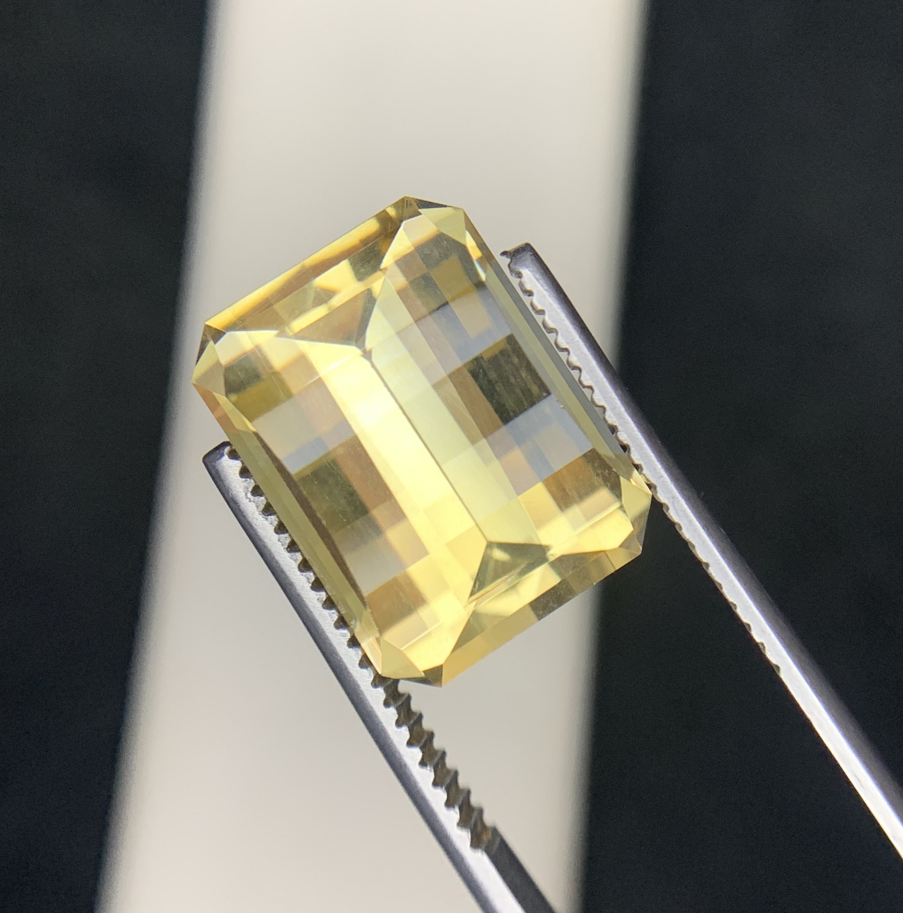 Radiant Citrine Gemstone
